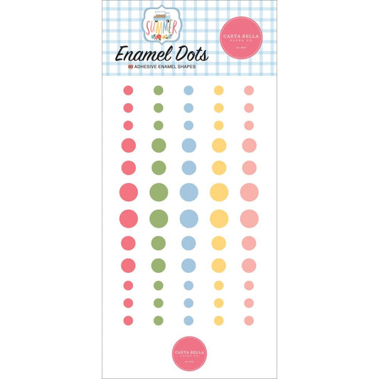 Summer Enamel Dots