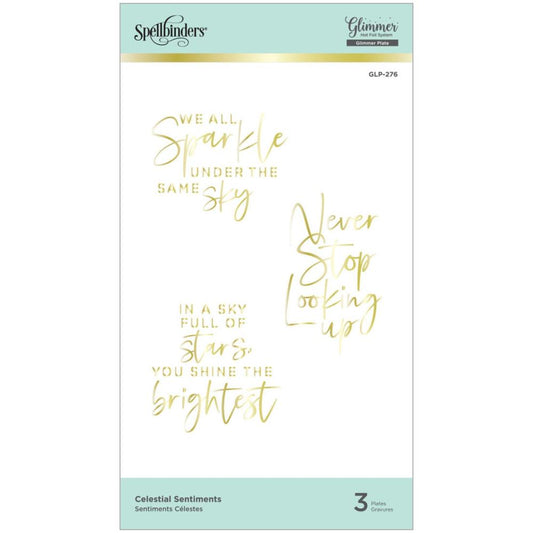 Celestial Sentiments Hot Foil Plate