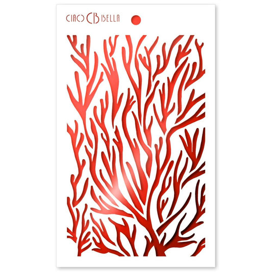 Corals Stencil