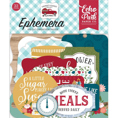 Farmer's Market Icons Ephemera