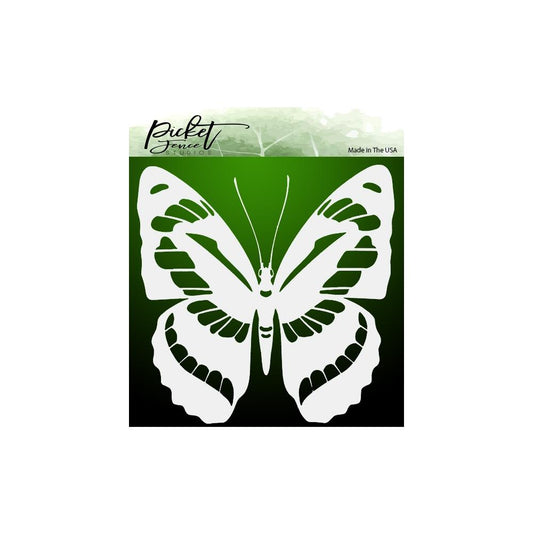 Flutter Butterfly Stencil