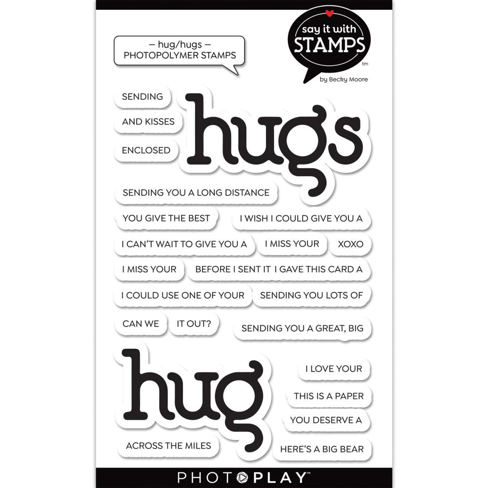 Say It With Stamps Hug/Hugs Stamp Set