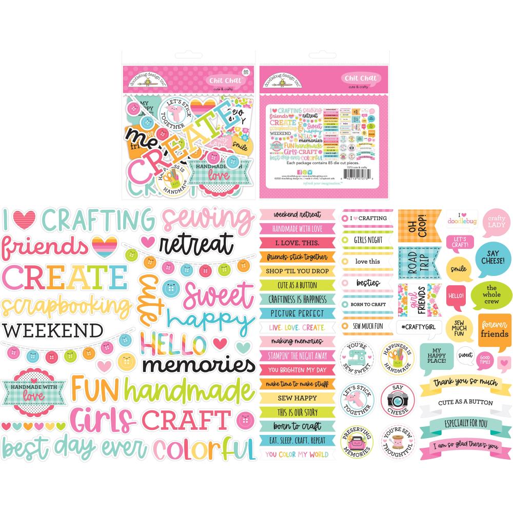 Cute & Crafty Chit Chat Dies Cuts