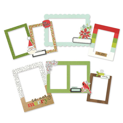 Make It Merry Chipboard Frames