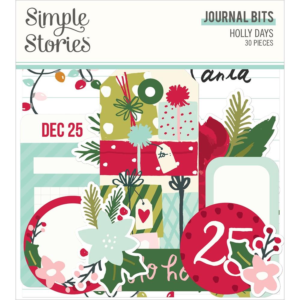 Holly Days Journal Bits