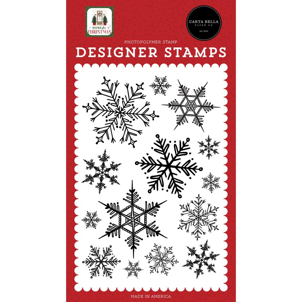 Home for Christmas Snowflake Season Stamp Set