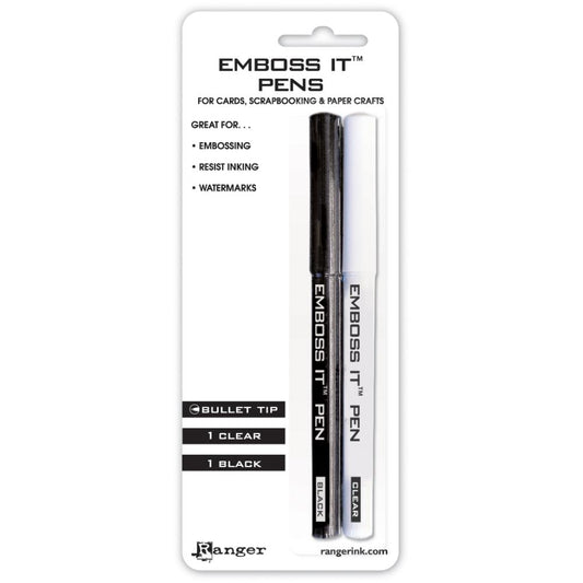 Emboss It Pens Black & Clear