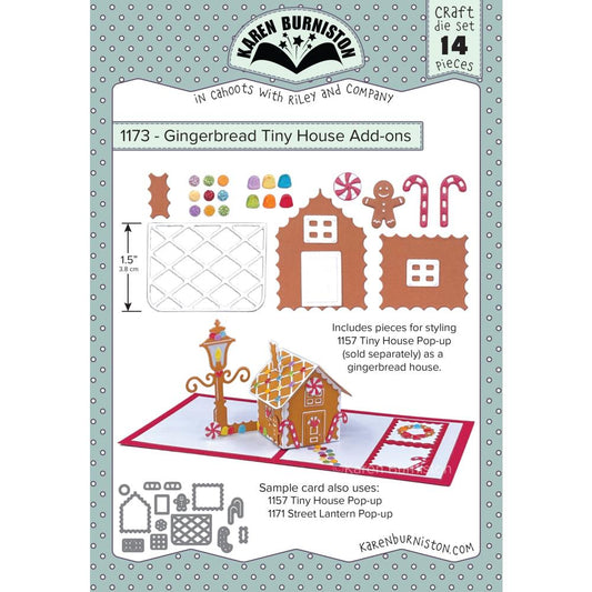 Gingerbread Tiny House Add-On Dies