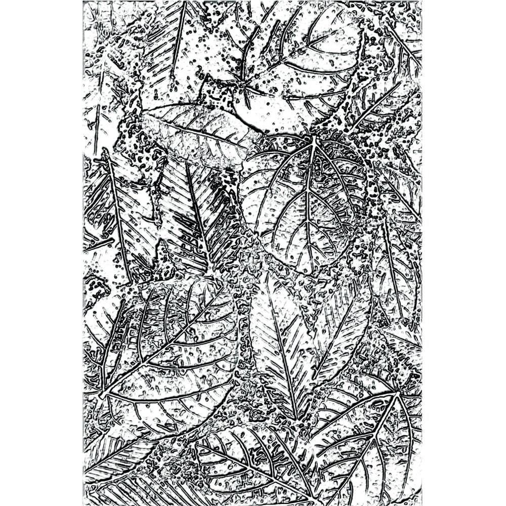 Foliage 3D Texture Fades Embossing Folder