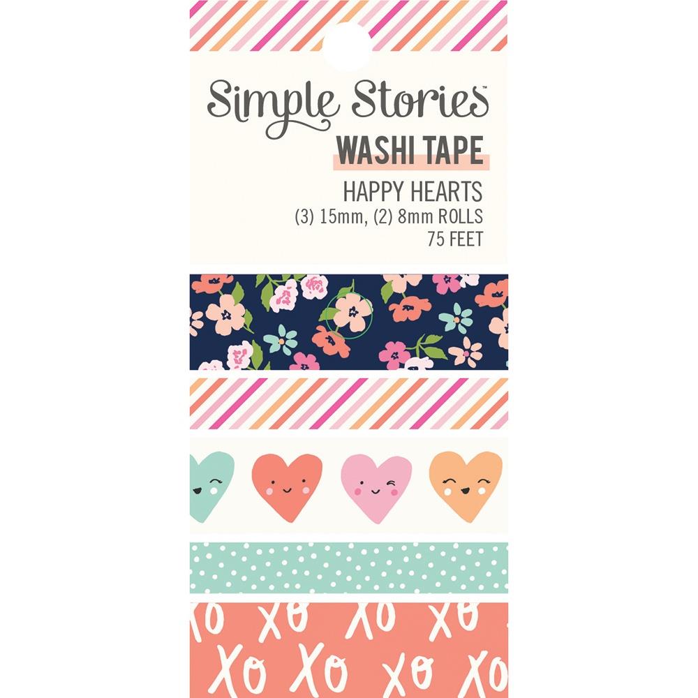 Happy Hearts Washi Tape