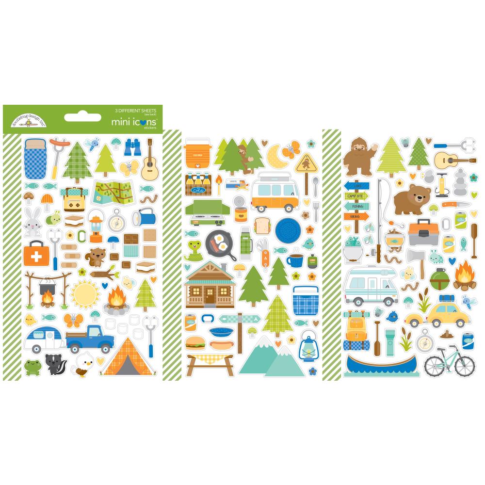 Great Outdoors Mini Icons Stickers