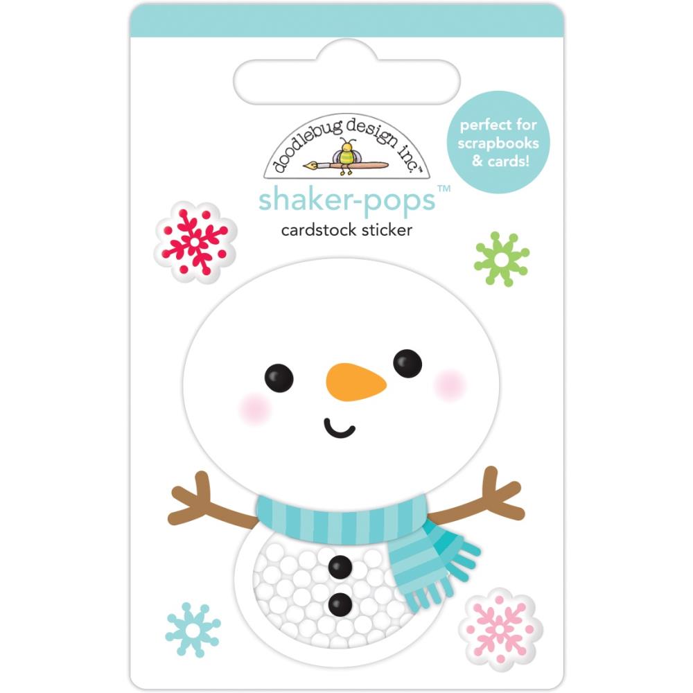 Let It Snow Snow Cute Shaker Pops