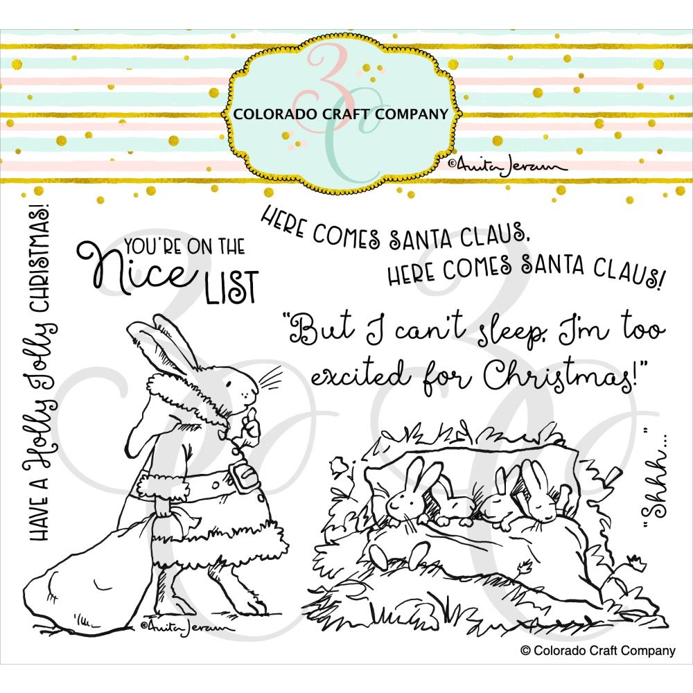 Santa Bunny Stamp Set