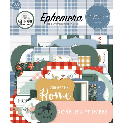 Farmhouse Summer Icons Ephemera