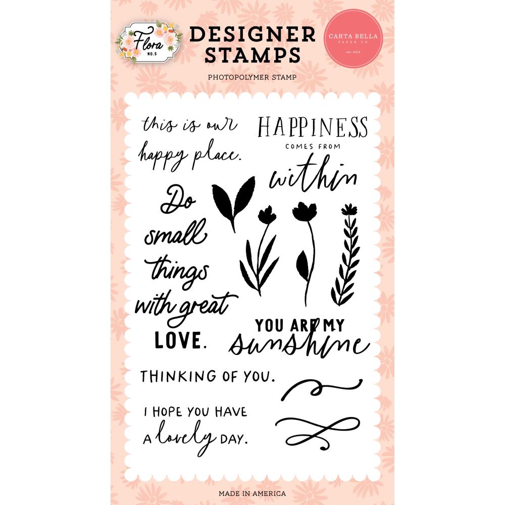 Flora No. 5 Do Small Things Stamp Set