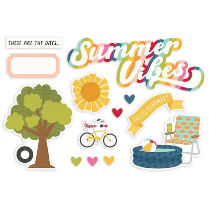 Summer Lovin' Page Pieces