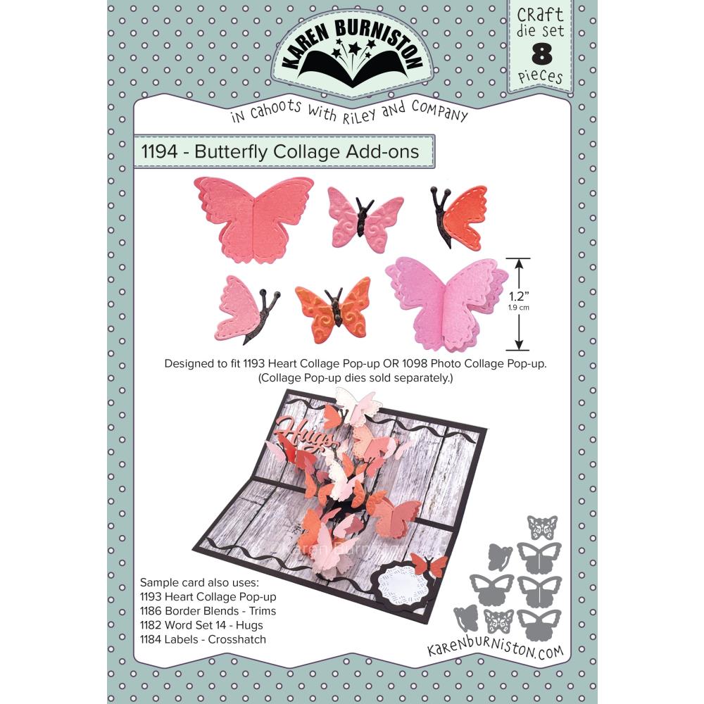 Butterfly Collage Add-Ons Dies