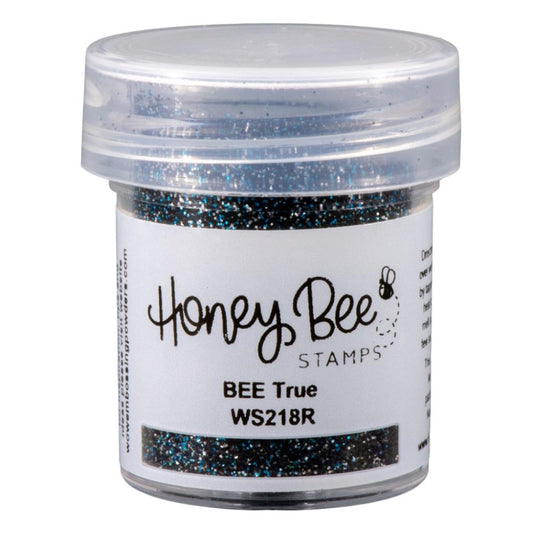 Embossing Glitter Bee True