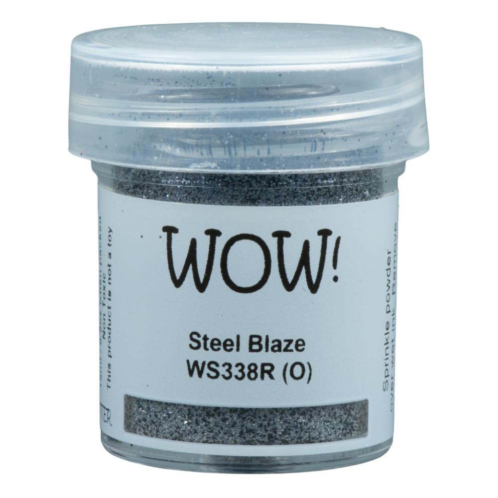 Embossing Glitter Steel Blaze