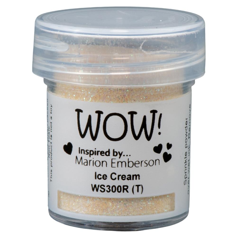 Embossing Glitter Ice Cream