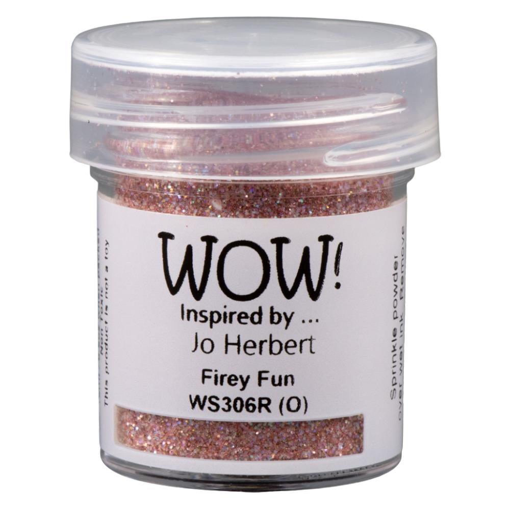 Embossing Glitter Firey Fun