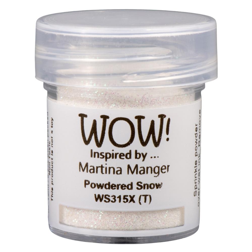 Embossing Glitter Powdered Snow