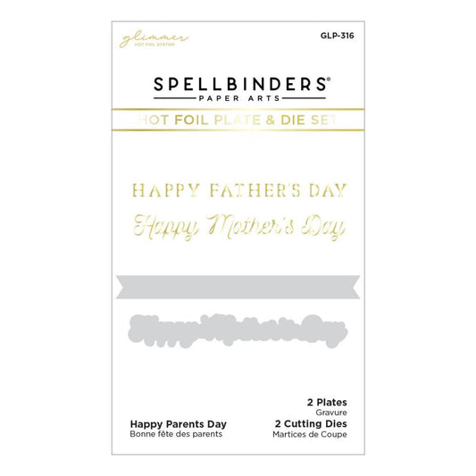 Happy Dance Happy Parents Day Hot Foil Plate & Die