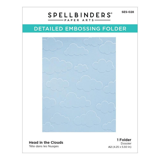 Open Road Head in the Clouds Embossing Folder