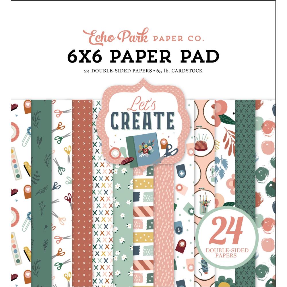 Let's Create 6x6 Paper Pad