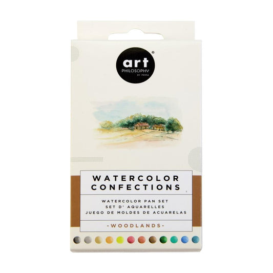 Watercolor Confections Woodlands