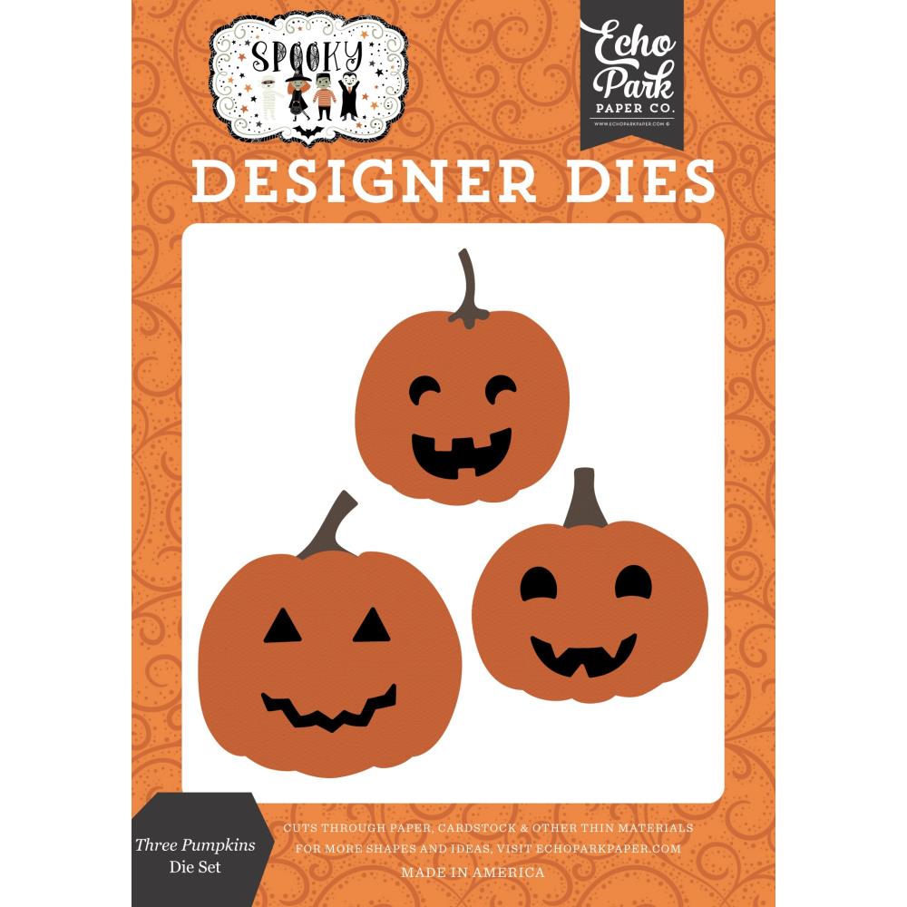 Spooky Three Pumpkins Dies