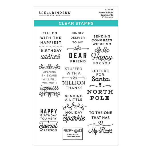 Parcel & Post Sentiments Stamp Set