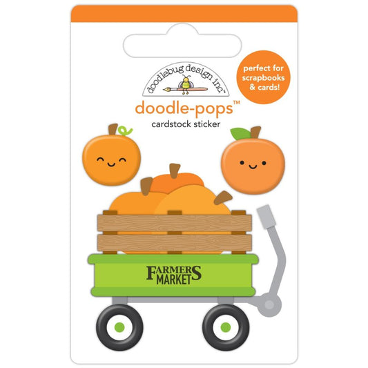 Farmers Market Pumpkin Patch Doodle Pops