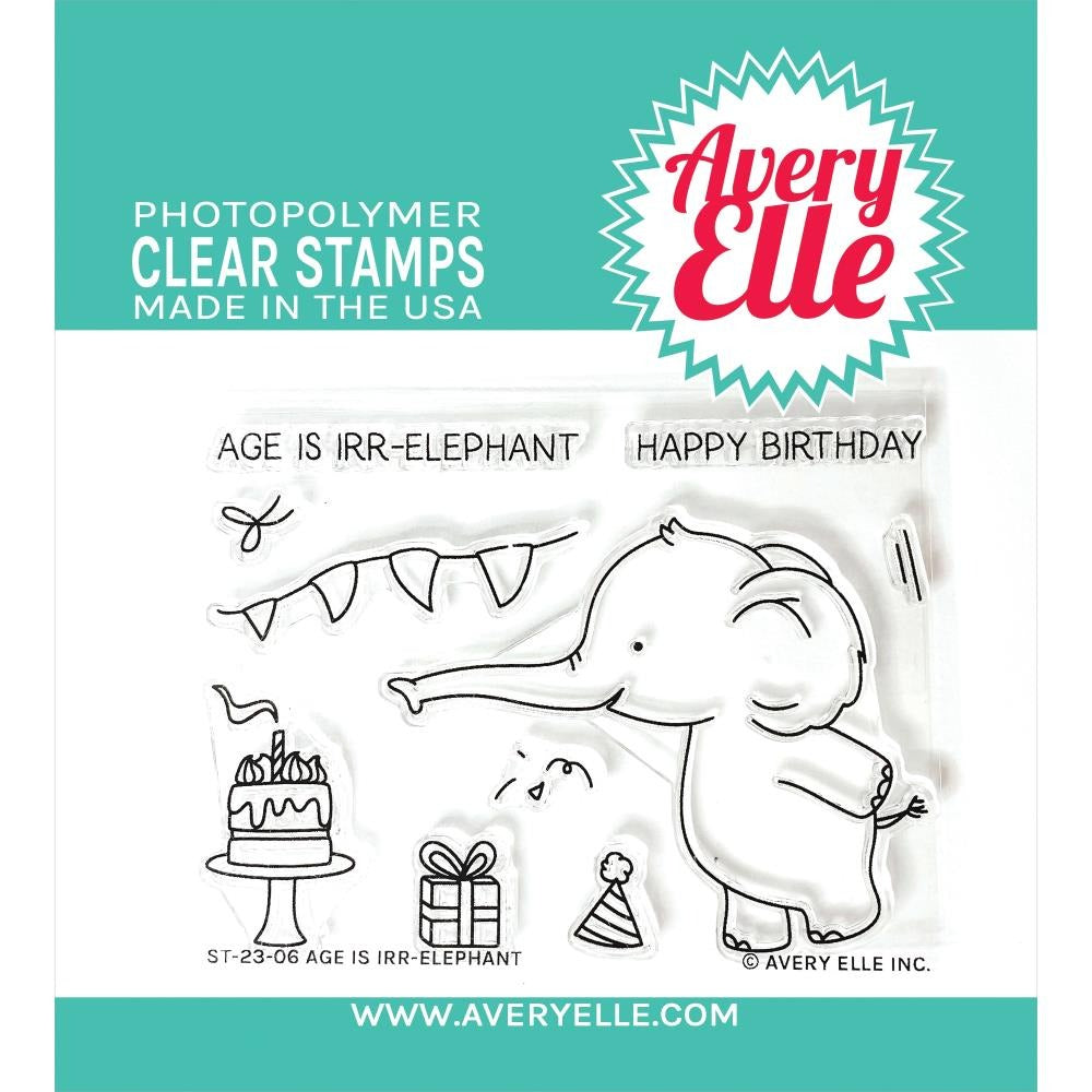 Age Is Irr-Elephant Stamp Set