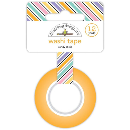 Sweet & Spooky Candy Sticks Washi Tape