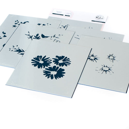 Floral Bunch Layering Stencil Set