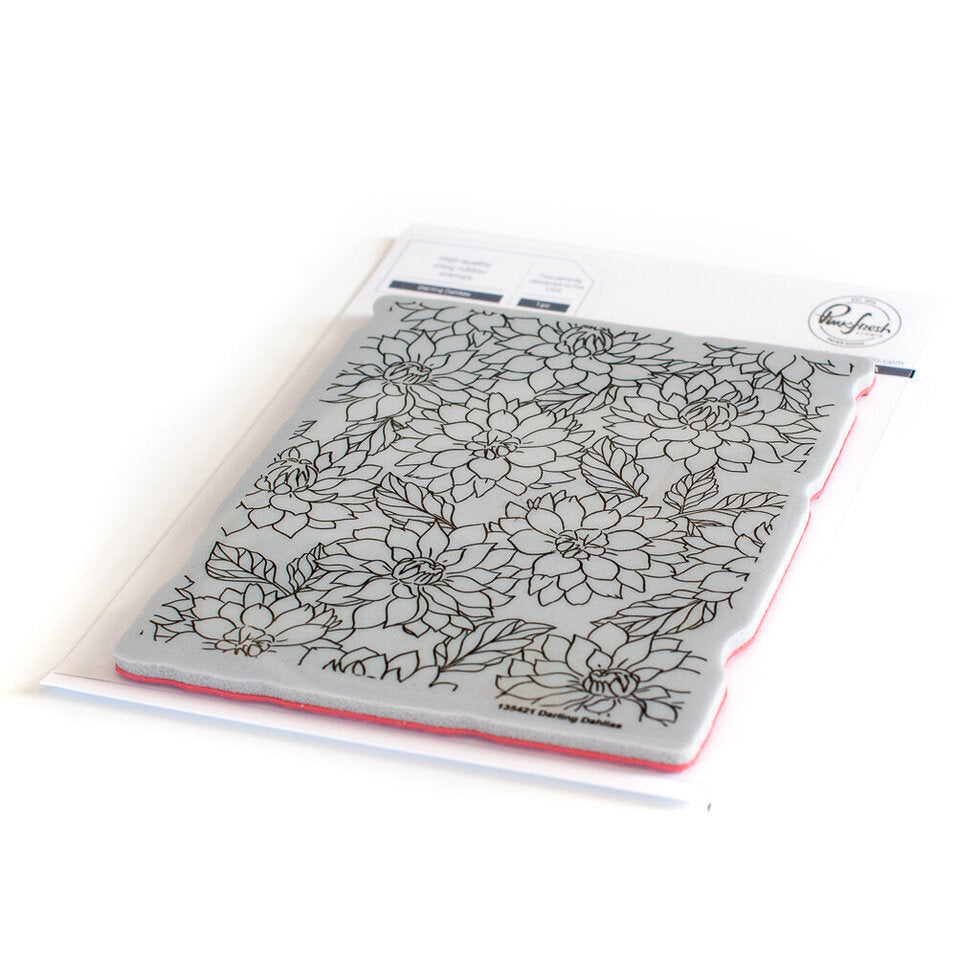 Darling Dahlias Stamp