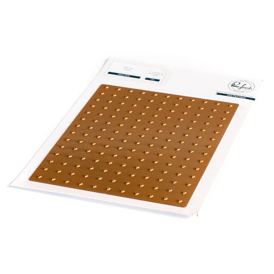 Heart Grid Hot Foil Plate