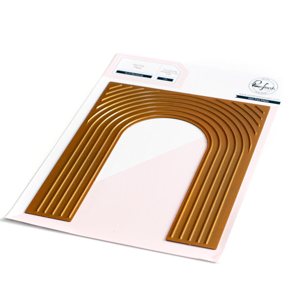 Arch Backdrop Hot Foil Plate