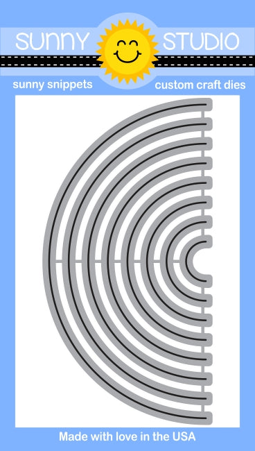 Sunny Semi Circle Die