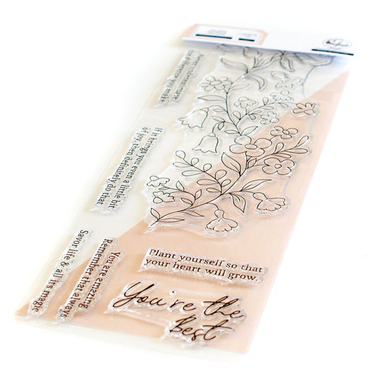 Wildflower Slimline Stamp Set