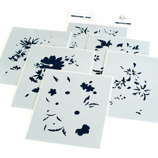 Painted Daisies Layering Stencils