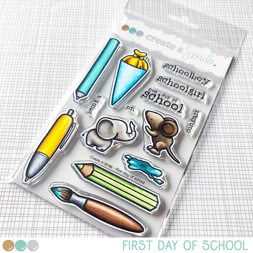 First Day of School Stamp Set