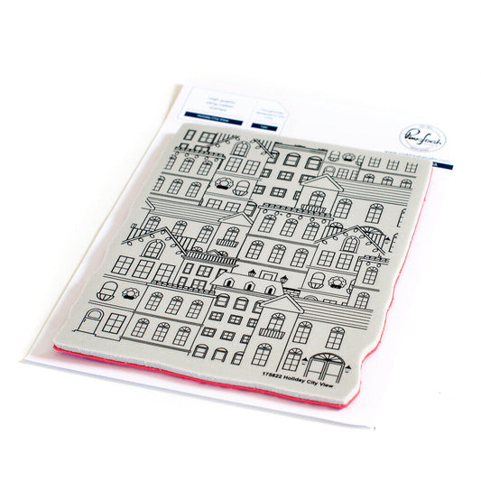 Holiday City View Stamp Set