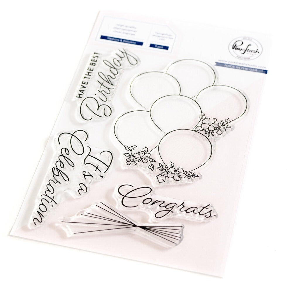 Ribbons & Balloons Stamp Set