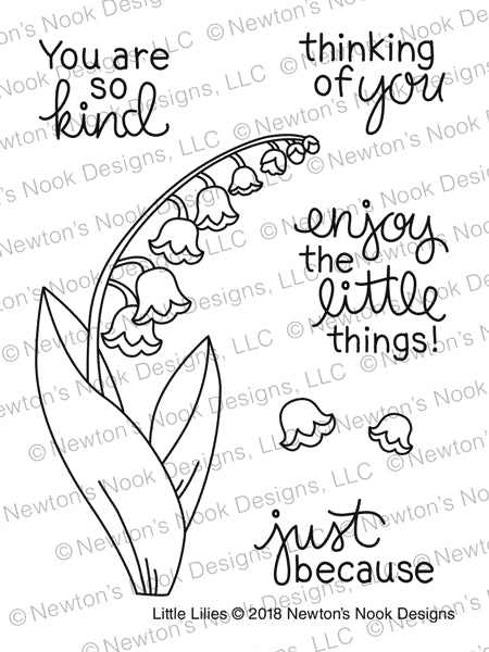Little Lilies Stamp Set
