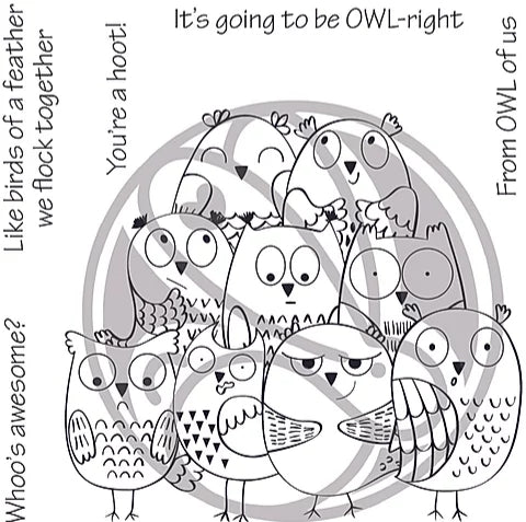 OWL-Right Stamp Set