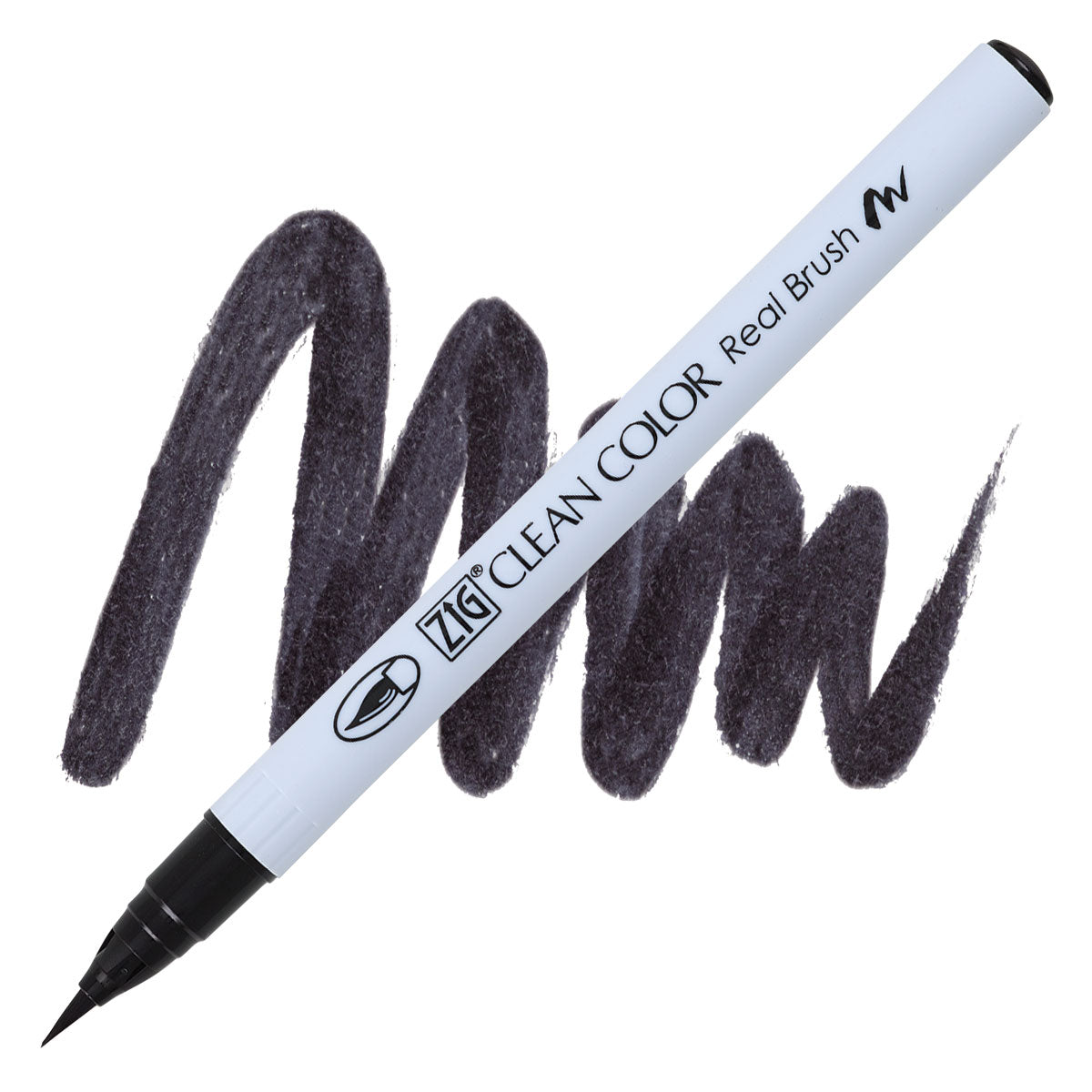 Clean Color Real Brush Marker Black