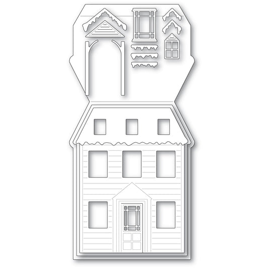 Winter House Pop Up Easel Set Die