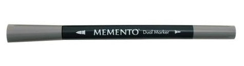 Memento Gray Flannel Dual Tip Marker